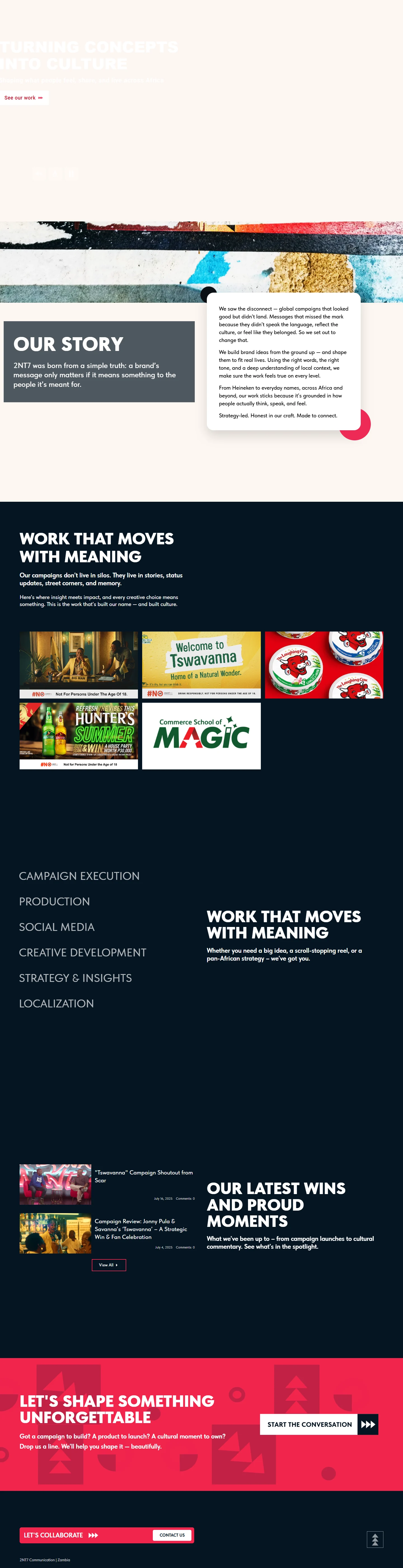 2NT7 Communication: 2NT7 Communication homepage