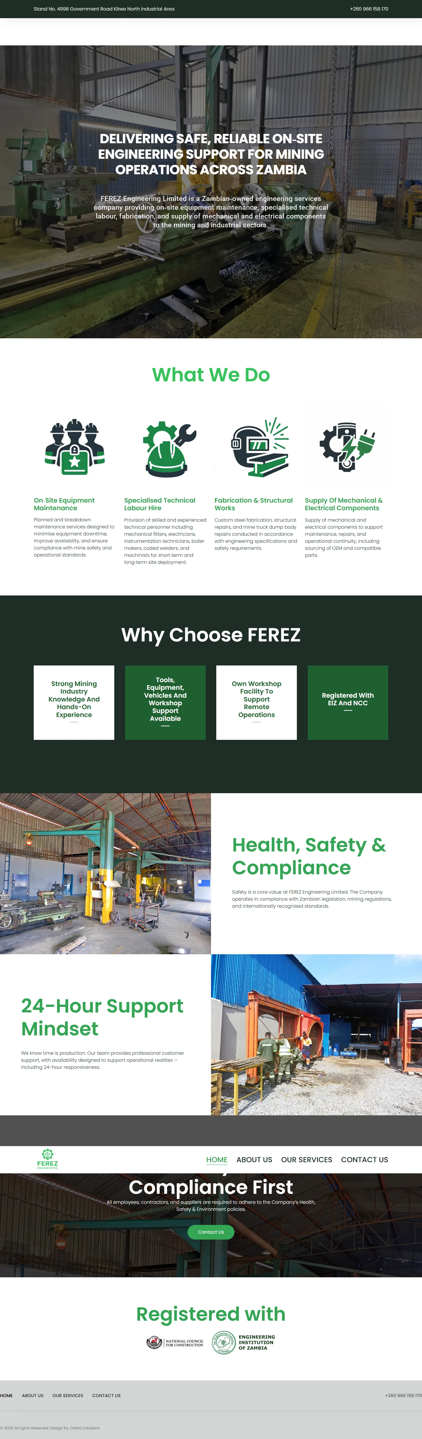 FEREZ Engineering: FEREZ Engineering homepage
