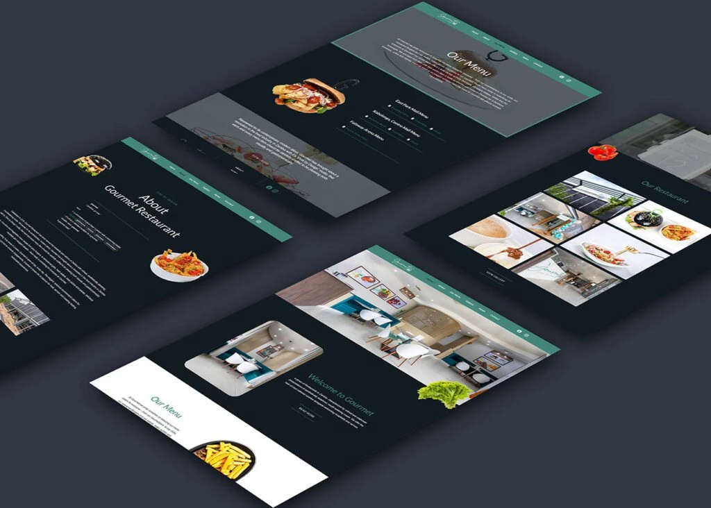 Gourmet Restaurant project preview