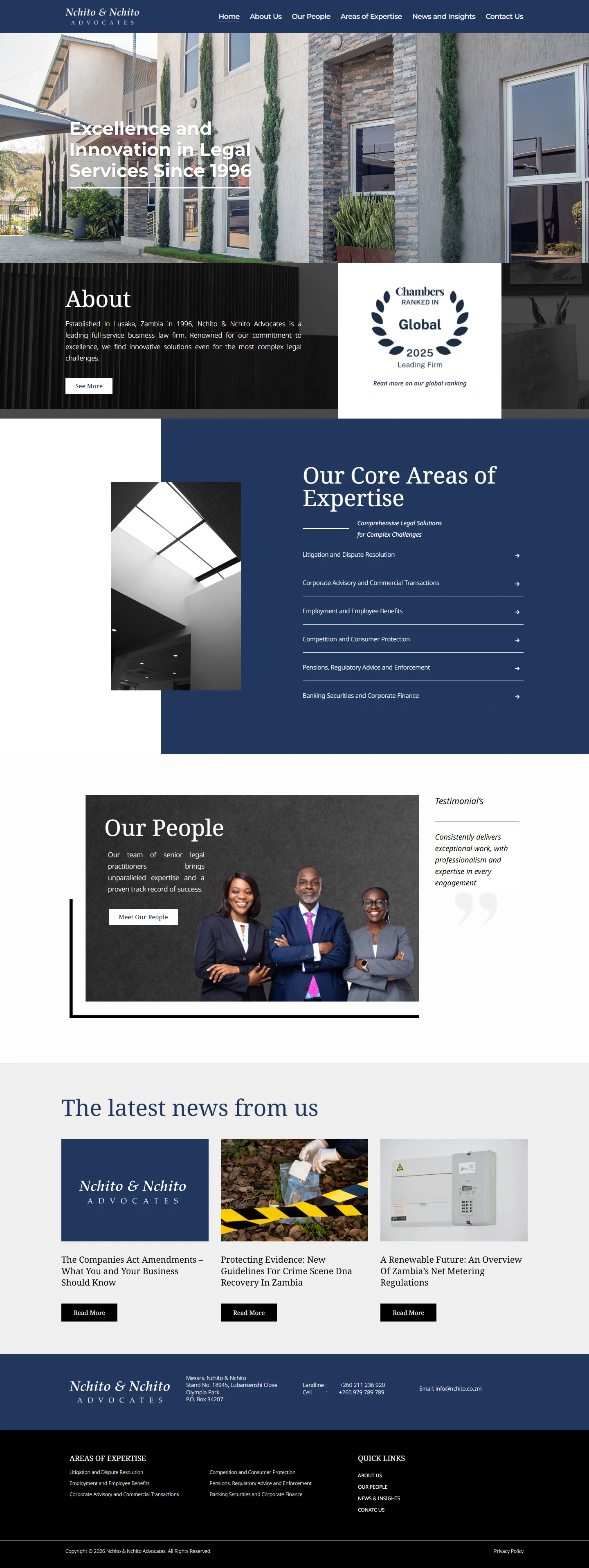 Nchito & Nchito Advocates: Nchito & Nchito Advocates homepage